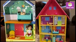 Anika and Jo Jo help Peppa Pig build a house #peppapig #cocomelon #kids