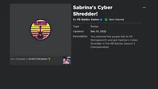 Getting SabrinaBrites Bits-RBB