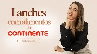 Lanches com alimentos do Continente