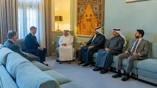 HRH the Crown Prince and Prime Minister meets the Director General and Chief Executive of IISS