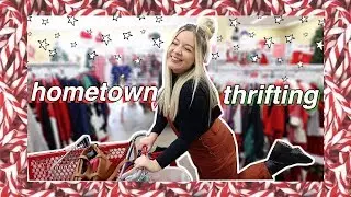 thrifting in my HOMETOWN! *thank god*