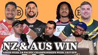 Ashes Week 2 Review & Pacific Championships Week 3 Review w/ Searley Talks Sports, Hammy and Matty