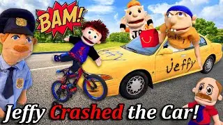 SML Movie: Jeffy Crashed the Car!