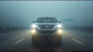 290 KM in Heavy Fog&hellip; Purvanchal to Yamuna Expressway Drive | Fortuner Test