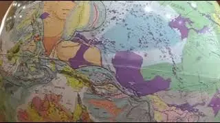 Geological map of planet Earth