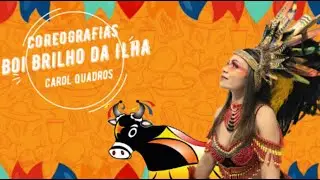 COREOGRAFIA DAS ÍNDIAS GUERREIRAS DO BOI BRILHO DA ILHA.