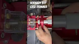 Quick testing of the hornady 3-1 case trimmer