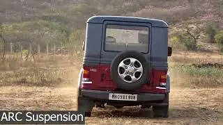Thar Crde ARC Suspension comparison with stock.