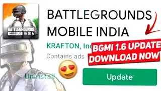 BGMI 1.6 UPDATE IS HERE// HOW TO DOWNLOAD BGMI 1.6 UPDATE// BGMI 1.6 VERSION DOWNLOAD NOW!