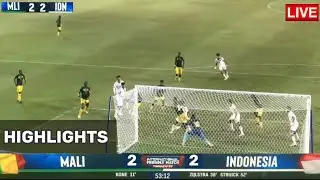 🔴HIGHLIGHT . INDONESIA VS MALI . FRIENDLY MATCH U23 