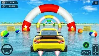 Water Car Surfer Racing Stunts Game #2 - New Car Racing Games 2020 - Android Gameplay