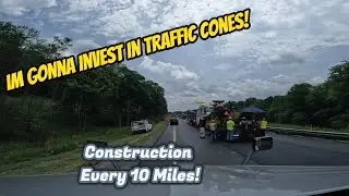 Trucking Vlog USA #135   New York State, Loads Of Roadworks And A Very Nice Parking Spot!