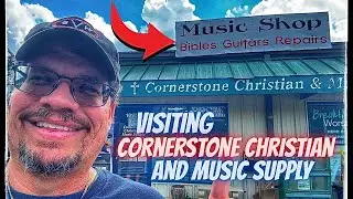 Visiting Cornerstone Christian & Music Supply In Easley, SC | #guitar #guitarist #guitarshop 