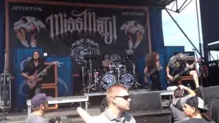 Relentless Chaos by Miss May I Live in OKC Rockstar Mayhemfest