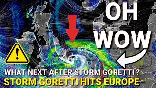 ⚠️Storm Goretti Hits Europe with 100 mph Winds... ❄️| Weather Forecast UK