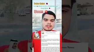 Alert Ministry of Defence Doha Qatar || All attacked intercept #Iranattackonus