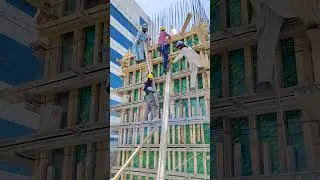 Master Level Carpentry Work in Saudi Arabia | Installing Strong Lift Walls 💪🏽🔧