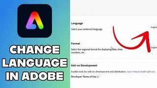 How to Change Language in Adobe Express 2024?