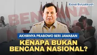 Presiden Prabowo Jelaskan Alasan Belum Tetapkan Bencana Nasional di Aceh
