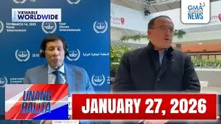 Unang Balita sa Unang Hirit: (Part 1) JANUARY 27, 2026 [HD]