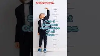 🔥Top 3 shortest celebrities of all time🔥
