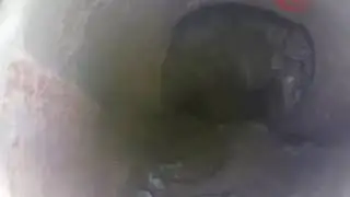 (Ref: 112)  Exposed formation through wellbore casing