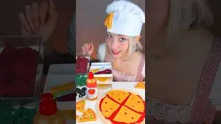 Pizzaria Fake 🍕 Voc&ecirc; &eacute; meu primeiro cliente 🥰 #asmr #satisfying