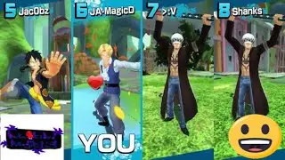 one piece bounty rush Game-Play (as Luffy and his brothers)