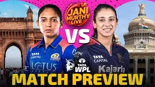 Mumbai Indians vs Royal Challengers Bengaluru Match Preview | TATA WPL 2026 | Live with Jani 🔴