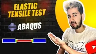 Abaqus tutorial: Uniaxial Elastic Tensile Test Simulation