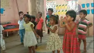 #అందమైన చెట్టు #అంటూ యాక్షన్ song చేస్తున్న anganwadi children's #icds Bhongir project 