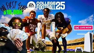 🔥 Блэйз ставит 10 000 долларов в ПЕРВОЙ игре NCAA 25! 🏈💸 БЕЗУМНЫЙ геймплей 🏆