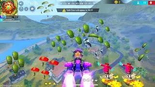 50 Players Ek Hi Jagah 💥 Free Fire Solo Vs Squad Part 371