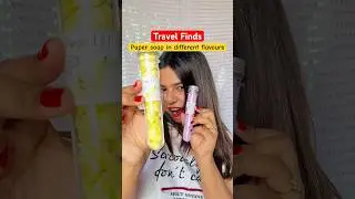 Meesho cute stuff Finds for travelling | paper soap easy to travel #meeshofinds #cutestuff