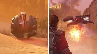 Arc Raiders Firefly & Comet Enemy Showcase