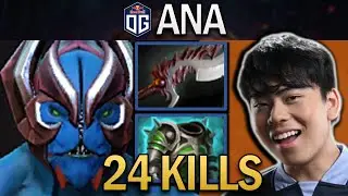 OG.ANA SMURF NIGHTSTALKER WITH 24 KILLS & CUIRASS - DOTA 2 PRO GAMEPLAY