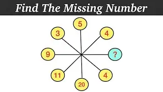 Find The Missing Number - Missing Circle Puzzle