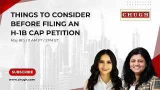 Things to Consider Before Filing an H-1B Cap Petition