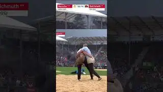 Hersche Martin vs Reichmuth Marco ESAF Mollis 2025 #schwinger #sports #suisse #luttesuisse #combat