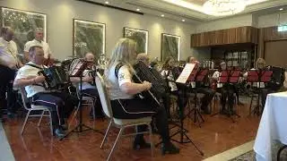 Aughafatten Accordion Band @ NI Open Accordion Band Championships 2024 - Moore Street