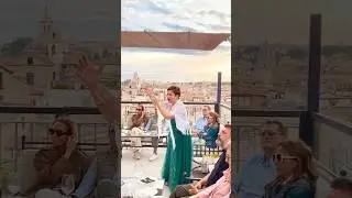 Vissi d'arte - Puccini's Tosca moves Rome 🇮🇹✨| Live Opera on Rooftop Terrace