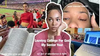 Christian Girl Talk | God Told Me To Leave College On My LAST Year As An Act of Obedience & Faith