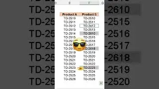 Compare Two Columns in Excel in 5 Seconds! | Excel Shortcut You Must Know