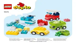 👶 Инструкции LEGO 👶 DUPLO 👶 10474 👶 Наборы Creative Vehicles 👶