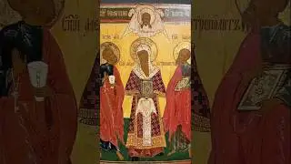 The Image of Savior Not Made by Hands. Saint Alexy, Metropolitan of Moscow. #art #iconpainting