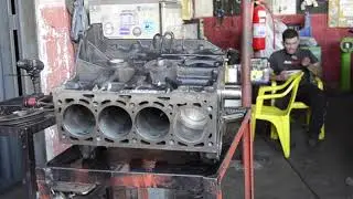 MONTANDO MOTOR EA111 1.6 TURBO DO POLO BLACK