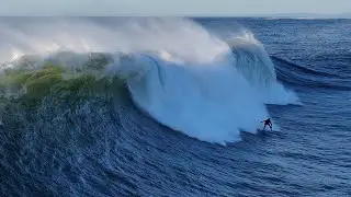 Sunset Session at Mavericks | 11.21.25 | Raw 4k Footage 