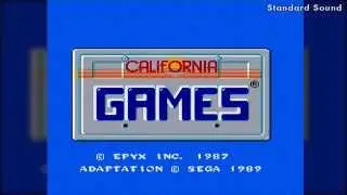 Sega Master System FM sound comparison: California Games