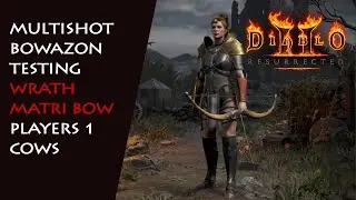 Physical Bowazon Series: Wrath Matriarchal Bow, P1 Cows - Diablo 2 Resurrected