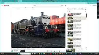 Alan the Black Engine Crying and Laughing